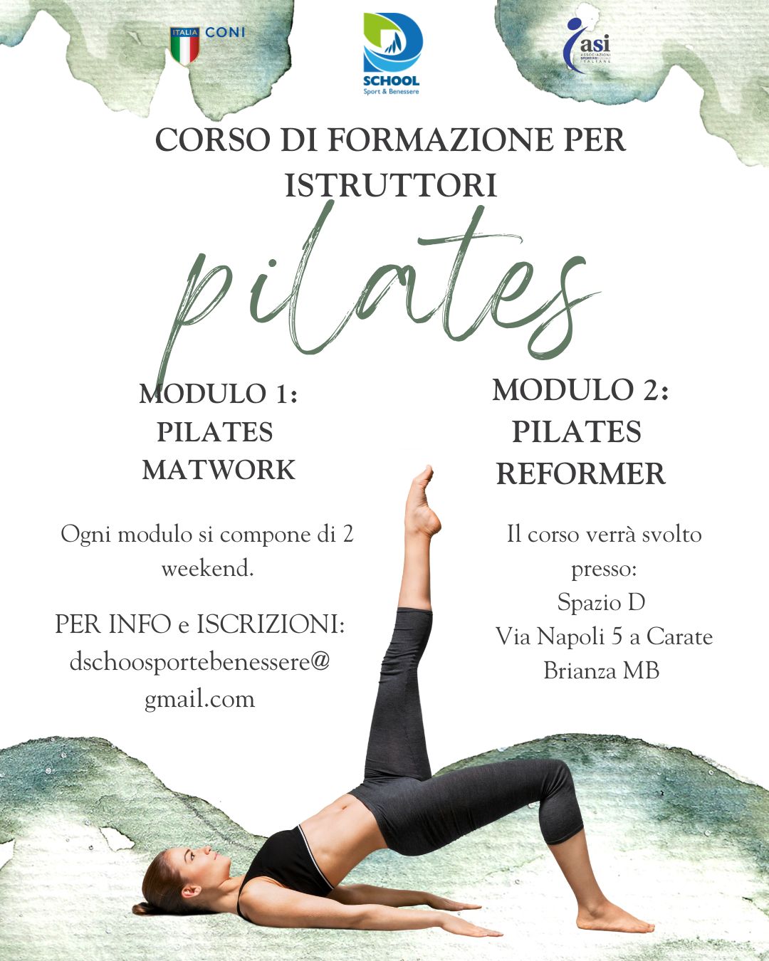 Corso Formazione Istruttori Pilates 1 Pilates Corso Storia Instagram Foto Semplice Verde Post Instagram 45
